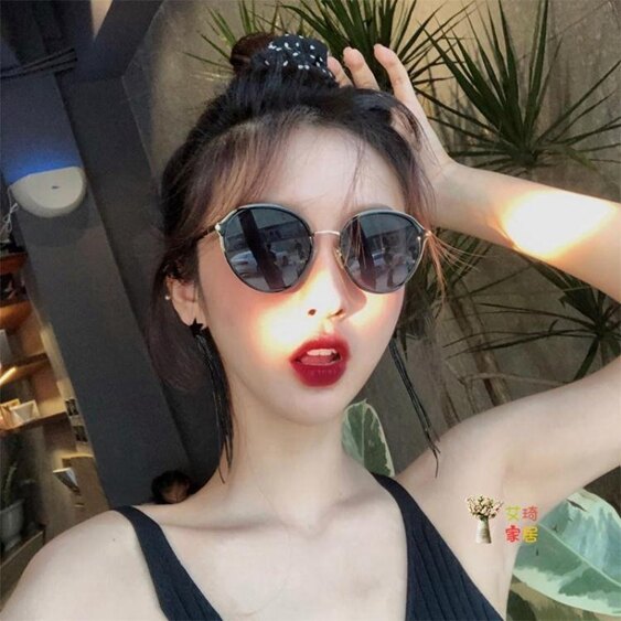 韓版墨鏡2020新款潮抖音網紅街拍偏光太陽鏡女小臉款