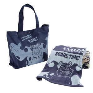 純棉毛巾吸水性佳 柔軟舒適、質觸感升級 大人、小朋友皆適合使用 附皮克斯環保手提袋 台灣製造