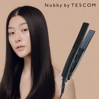Nobby by TESCOM 日本專業沙龍修護離子平板夾 NIS3100TW (夜空黑)