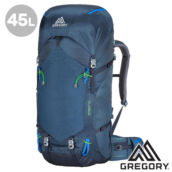 【美國 GREGORY】STOUT 45登山背包 45L『海軍藍』GG77838 登山｜露營｜旅遊｜戶外｜後背包