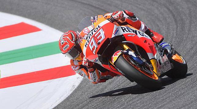 FP1 MotoGP Catalunya: Marquez Jadi yang Tercepat, Rossi Terpuruk