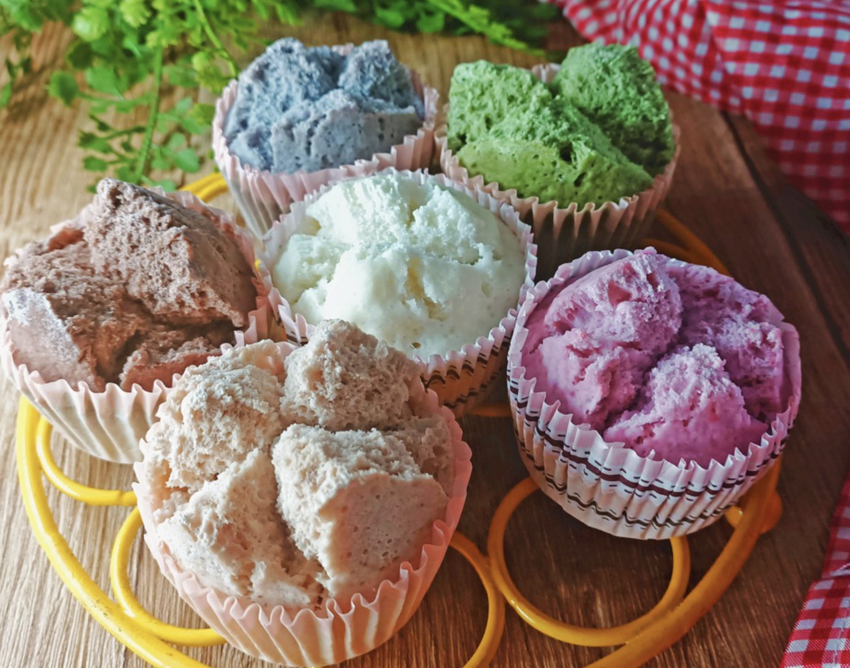 黃正宜低卡餐 47大卡6色發糕