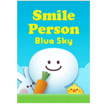 Smile Person "Blue Sky"