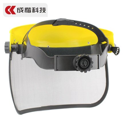 割草機防護面罩 園藝面罩割草機割草面罩鐵絲防鐵屑木屑鋸末油鋸園林鐵網面具防護『LM2510』