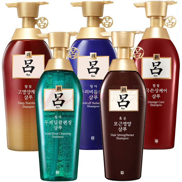韓國Ryoe呂 韓方修護洗髮精400ml系列(細軟髮/去屑止癢/極度受損/受損/油性髮質) ★Vivo薇朵