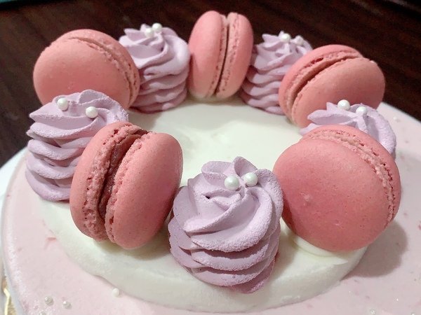 「母親節蛋糕」全省宅配預購 -女性專屬玫瑰荔枝義式冰淇淋蛋糕-法雅幸福概念文心店-冰淇淋蛋糕開箱