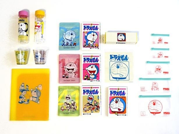 ドラえもん 誕生50周年 コミックス発売当初の懐かしデザイングッズ全81種が登場