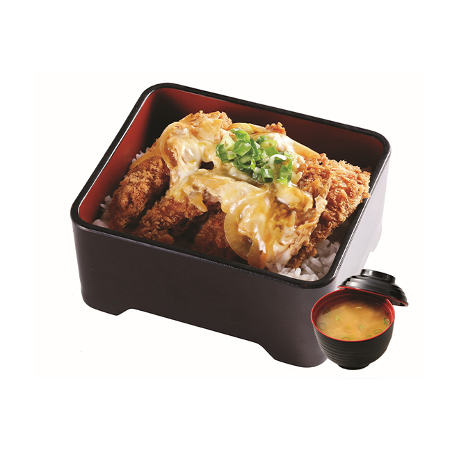 使用CAS冷藏帶油花里肌肉，現裹現炸，酥脆加分，搭配新鮮洋蔥，淋上金黃蛋液，實在美味！ 商品規格： 餐點均附味噌湯，內用白飯、麥茶無限續加。 使用說明： 1.鮮五丼僅部分門市配合兌領。 2.請出示本券