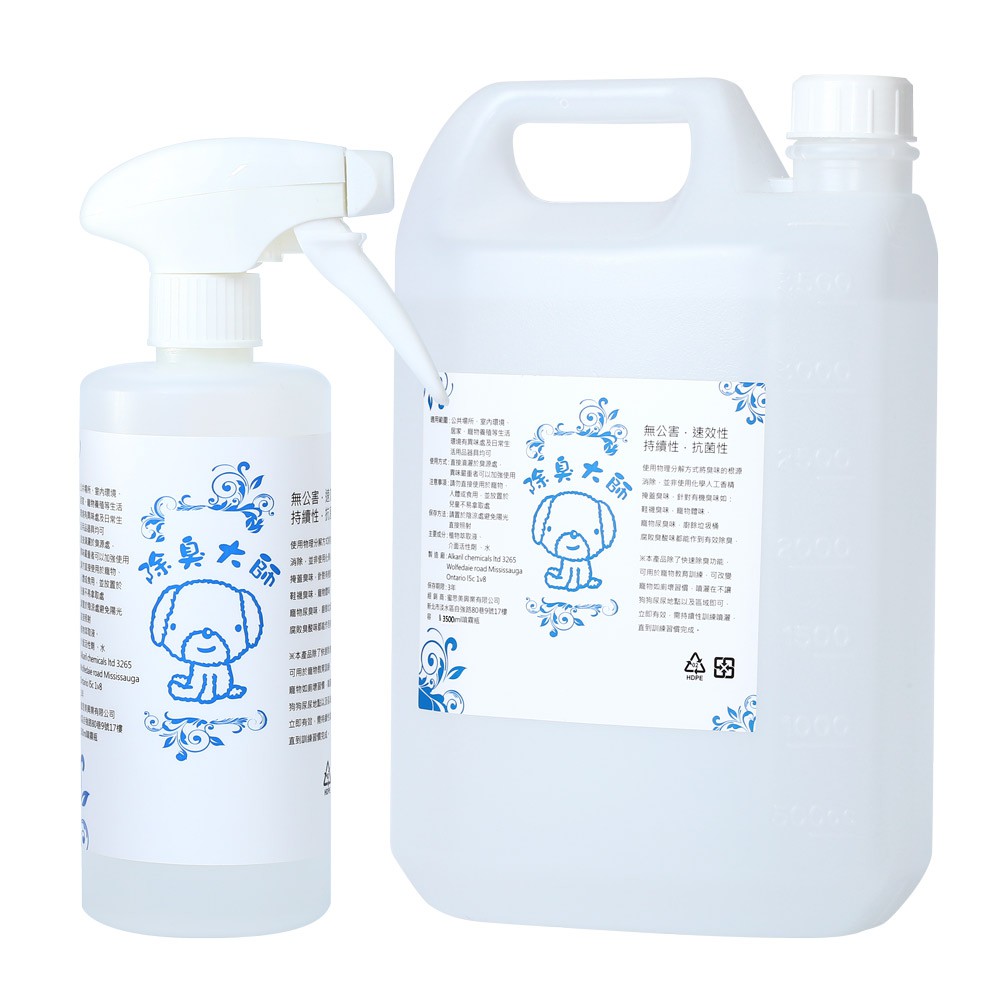 商品說明✓抑菌、速效、安全、持續✓使用物理分解方式將臭味根源消✓鞋襪、尿臭味、廚餘、垃圾等，皆能除臭✓快速消臭還你潔淨好空間使用方法✓直接噴灑於異味臭味處，情況嚴重可加強使用✓請勿直接使用於人體或寵物