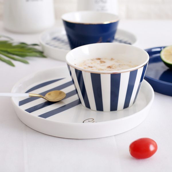 北歐風 陶瓷典雅碗 碗 陶瓷碗 沙拉碗 飯碗 創意碗 北歐餐具 西餐碗 餐具 陶瓷餐具【歐妮小舖】