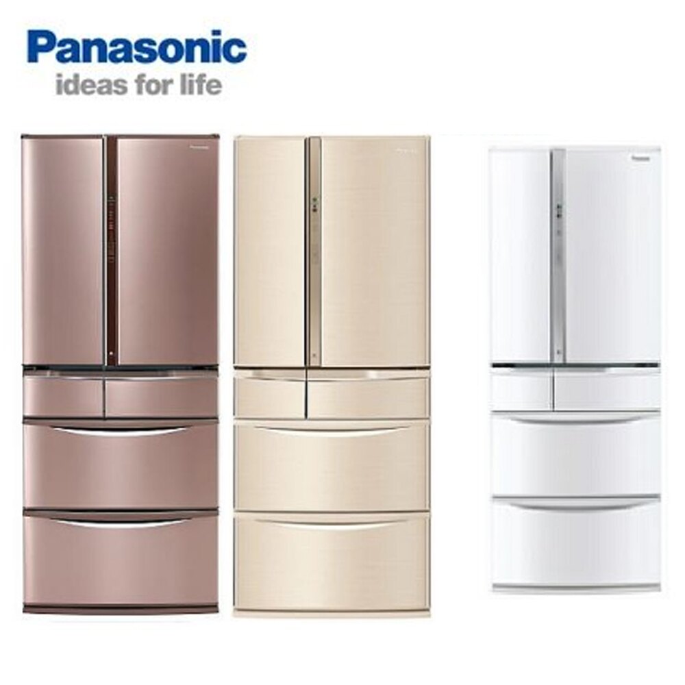Panasonic國際牌 501L 變頻6門電冰箱 ECONAVI智慧節能 nanoeX科技 微凍結保鮮 NR-F504VT-W1 晶鑽白。人氣店家金禾家电生活美學館的Panasonic 國際牌/TO