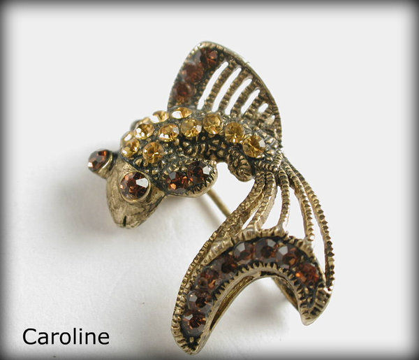 《Caroline》施華洛世奇水晶鑽造型小胸針1129