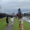 親子で走ったり歩いたりin秦野