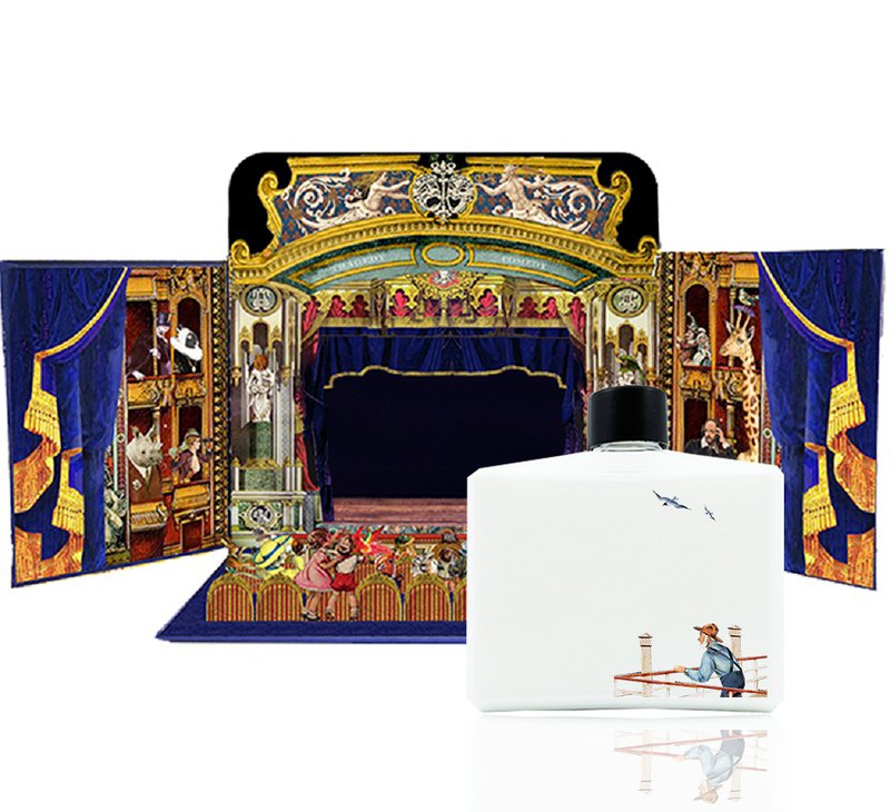 以童話與傳說故事發想的獨特劇場禮盒，它可以是玩具，也可以是家裡的擺件。 《木偶奇遇記》是1880年卡洛．科洛迪（Carlo Collodi）在義大利出版的作品，被認爲是兒童古典文學經典之一，曾拍成電影