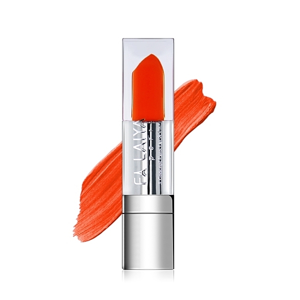 唇膏、頰彩、眼影三效合一，獨立經典紅、偏心桃紅、自信橘色，摩登三色創造質感妝容