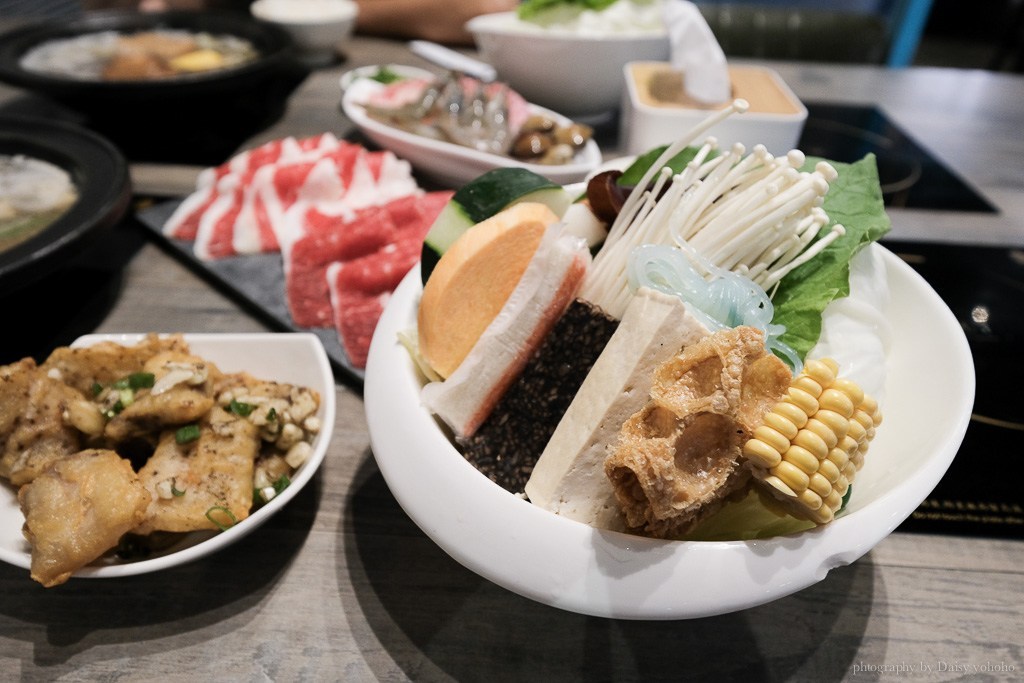 石研室, 石研室台南裕農店, 台南文青鍋物, 石研室打卡優惠, 石研室訂位, 半斤八兩塔香蛤蜊鍋, 剝皮辣椒, 菜單