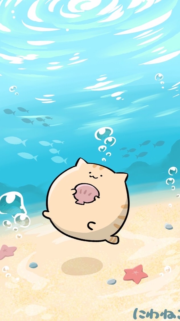 庭猫もるさんのスタンプで遊ぼ