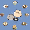 庭猫もるさんのスタンプで遊ぼ