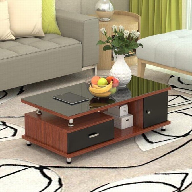 茶幾簡約現代客廳木質小戶型長方形桌子電視柜組合TA4662【潘小丫女鞋】