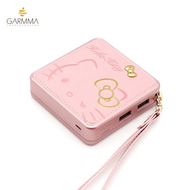 【預購】GARMMA Hello Kitty 金典皮革行動電源 10000mAh毫安培