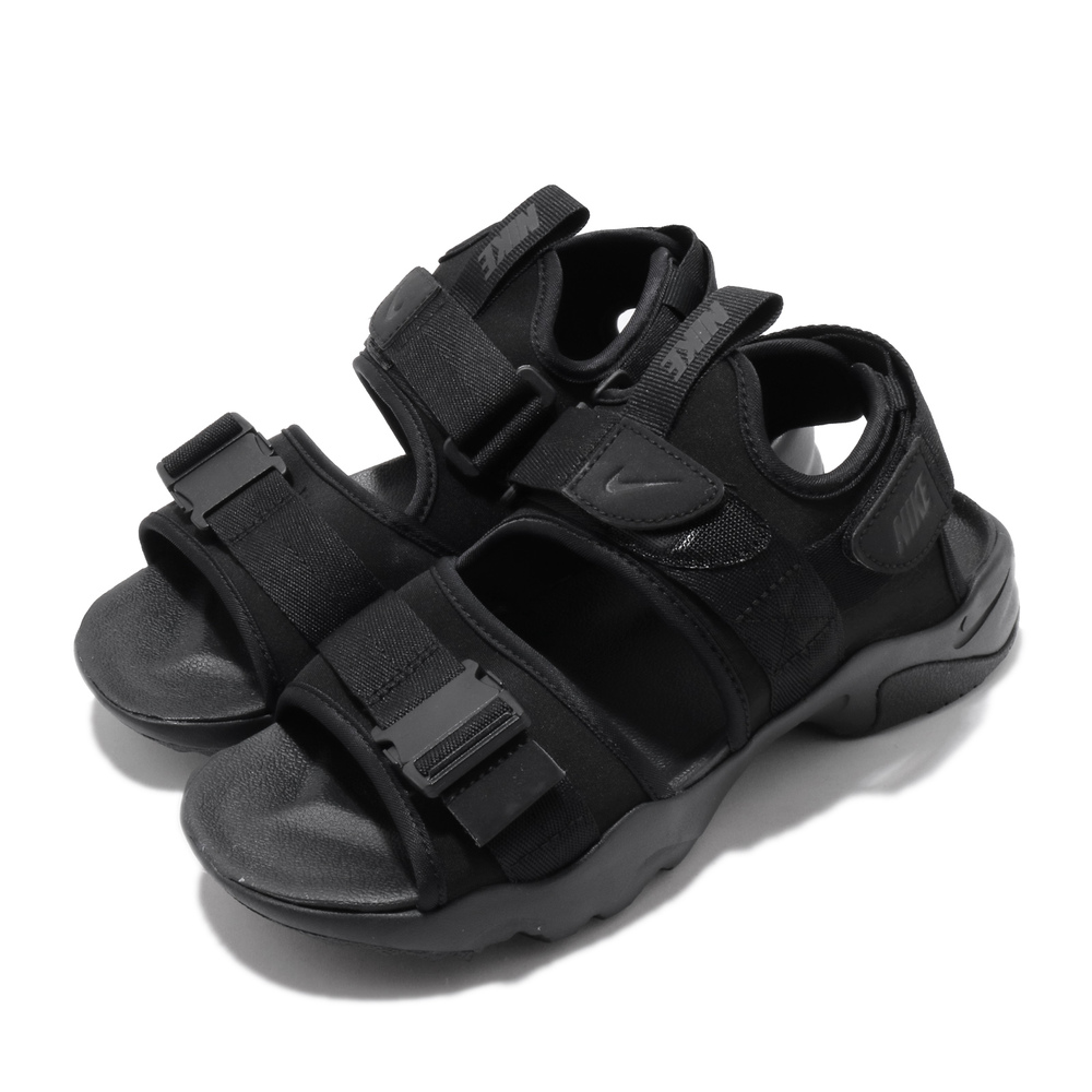 休閒涼拖鞋品牌:NIKE型號:CV5515-002品名:Canyon Sandal配色:黑色,黑色