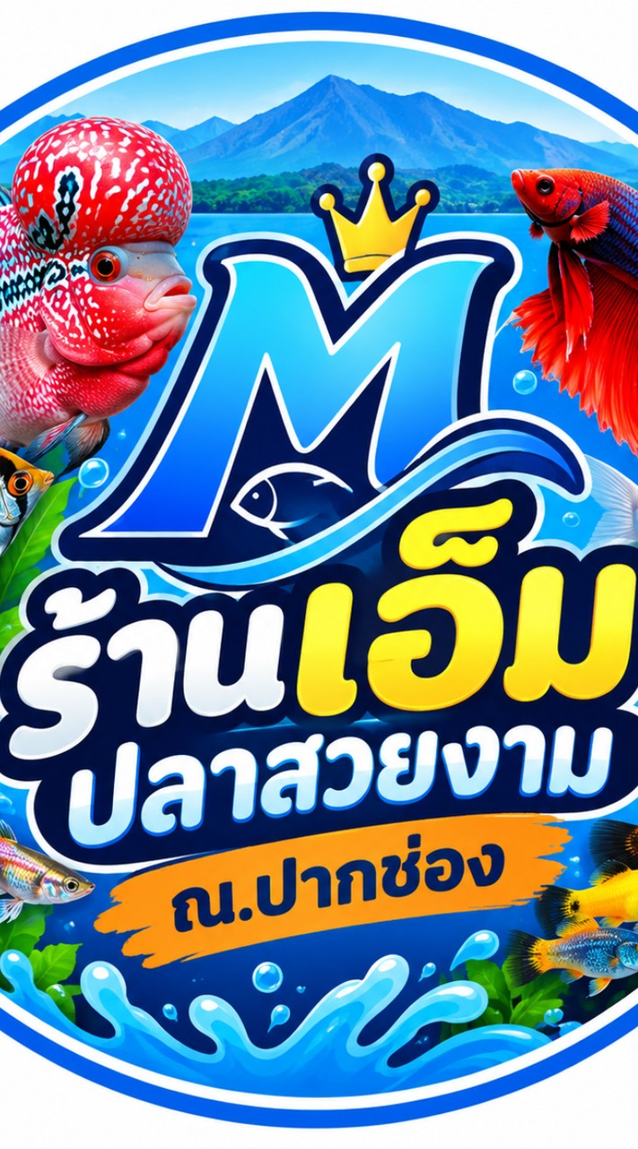 ร้านเอ็มปลาสวยงามณ.ปากช่องอัพเดทปลา