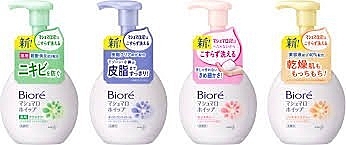 泡沬柔軟細緻，就像用洗的保養品n使用不會造成肌膚負擔的「SPT肌膚清潔技術」n清潔完後肌膚滋潤有光澤