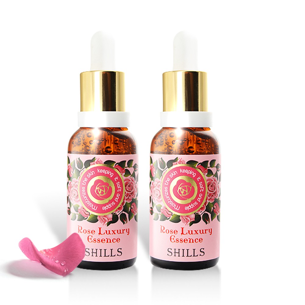 【經典玫瑰】SHILLS舒兒絲 大馬士革頂級玫瑰精純露 30ml 2入組