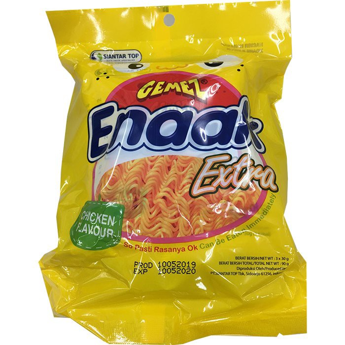 GEMEZ Enaak 韓式小雞麵 點心麵90g(30gx3包)袋裝【豐食堂商城】