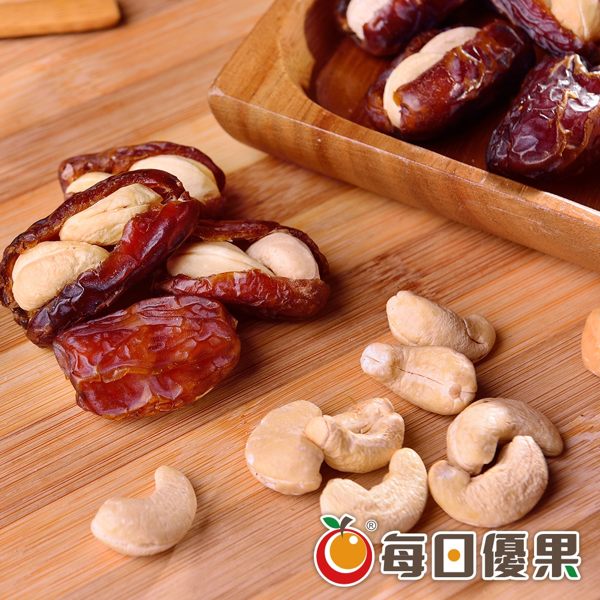 手工椰棗腰果150G 每日優果