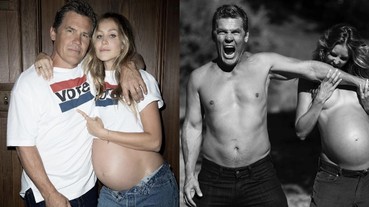 懷孕妻子即將臨盆，喬許·布洛林超有才華幫拍孕婦寫真！