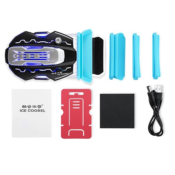 電腦筆電抽風式散熱器智能側吸式風扇機14寸15.6寸電腦排風扇蘋果Mac雷神外星人風扇機水冷靜音