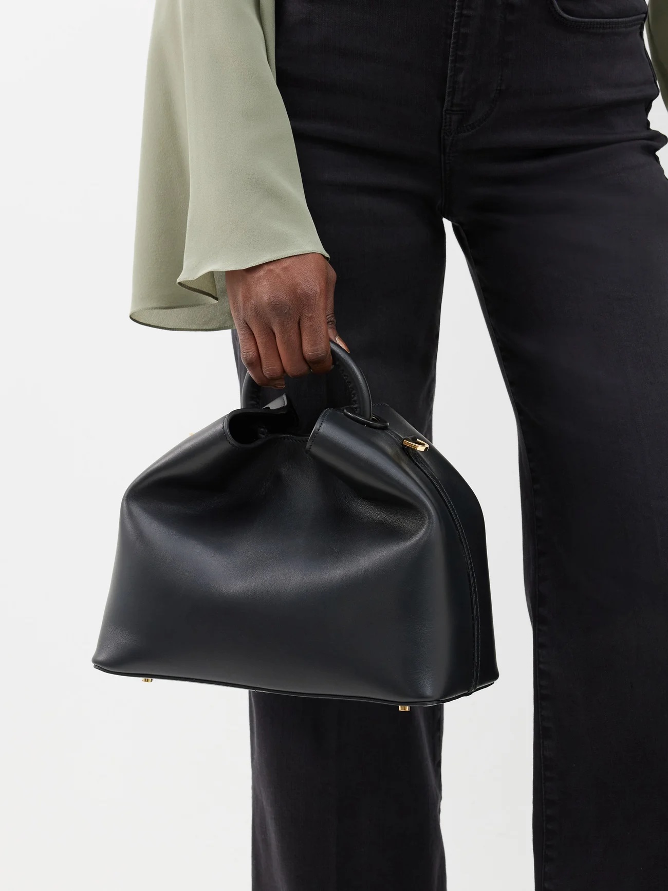 ELLEME Raisin leather handbag