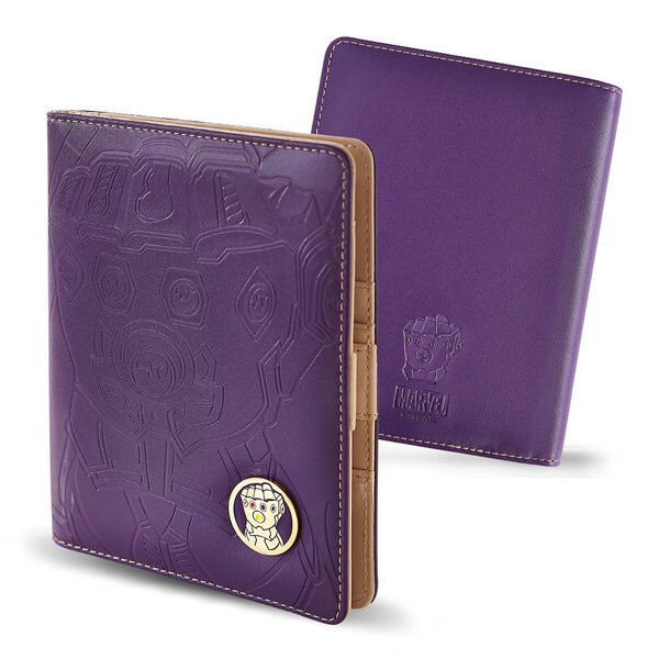 【加賀皮件】DESENO Marvel 漫威英雄 無限手套 護照夾 薩諾斯 B1135-0009