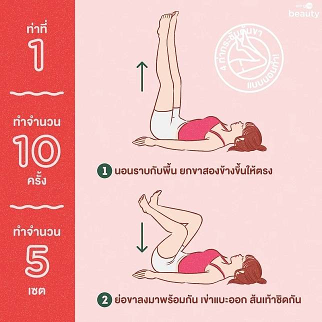 วิธีลดต้นขาภายใน3วัน