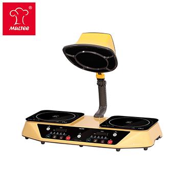 日本東京消費研究所認證，有效過濾 雙濾網雙倍效果、濾油除臭一把罩 火力/溫度多段調整 61種烹飪模式 煮飯/煮粥/蒸煮/油炸/燒烤皆可 Standby鍵 短暫離開會自動保溫 摩堤IH安心保證/10種安