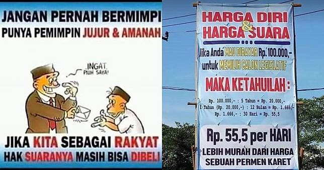 10 Meme Lucu Politik Uang Ini Menohok Banget