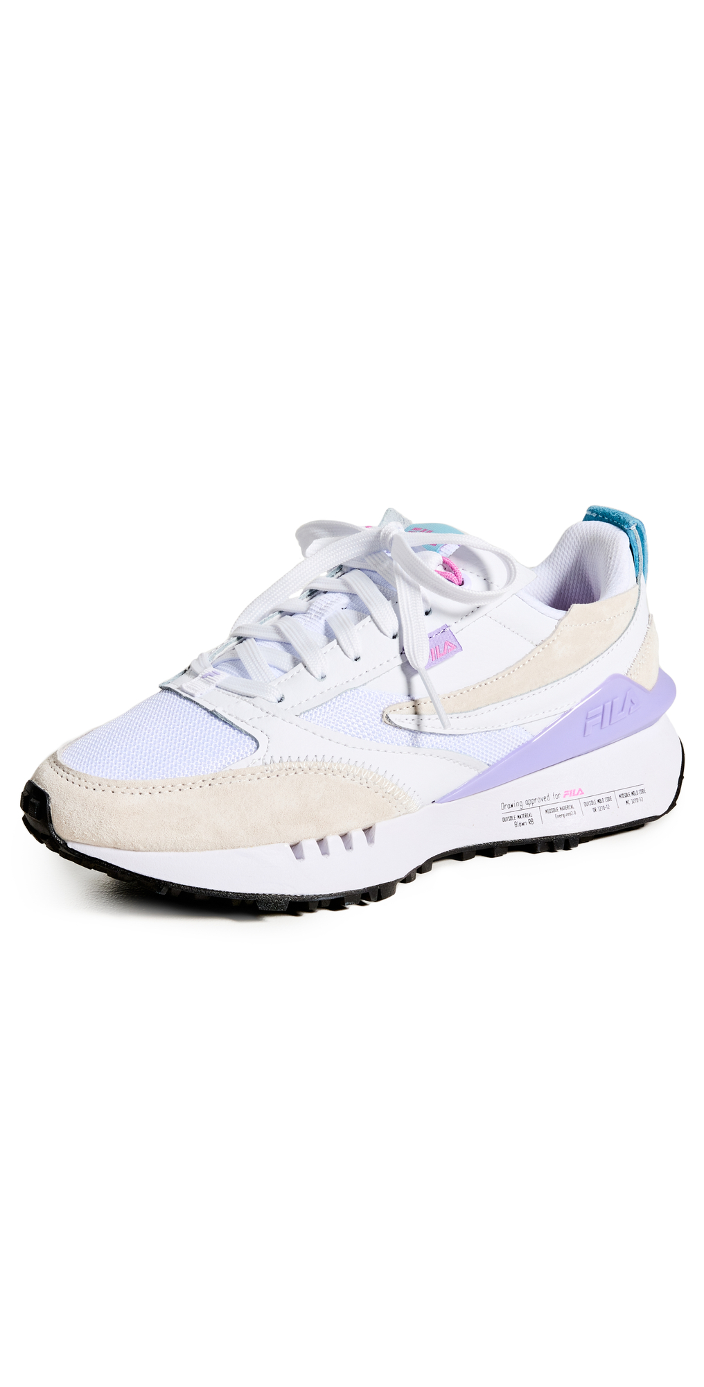 Fila Renno N Generation White / Purple Rose / Cyclamen 7.5