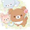 リラックマスタンプで会話🐻