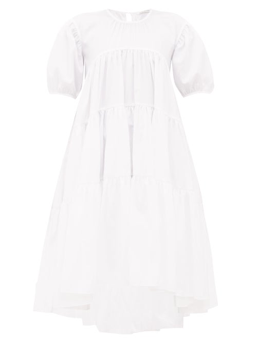 Cecilie Bahnsen - This white Esme dress is the archetype of Cecilie Bahnsen's feminine aesthetic and