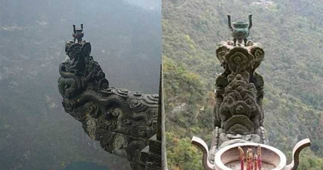 「懸崖香爐」沒有勇氣不能拜！僅10公分窄道7百年喪命無數