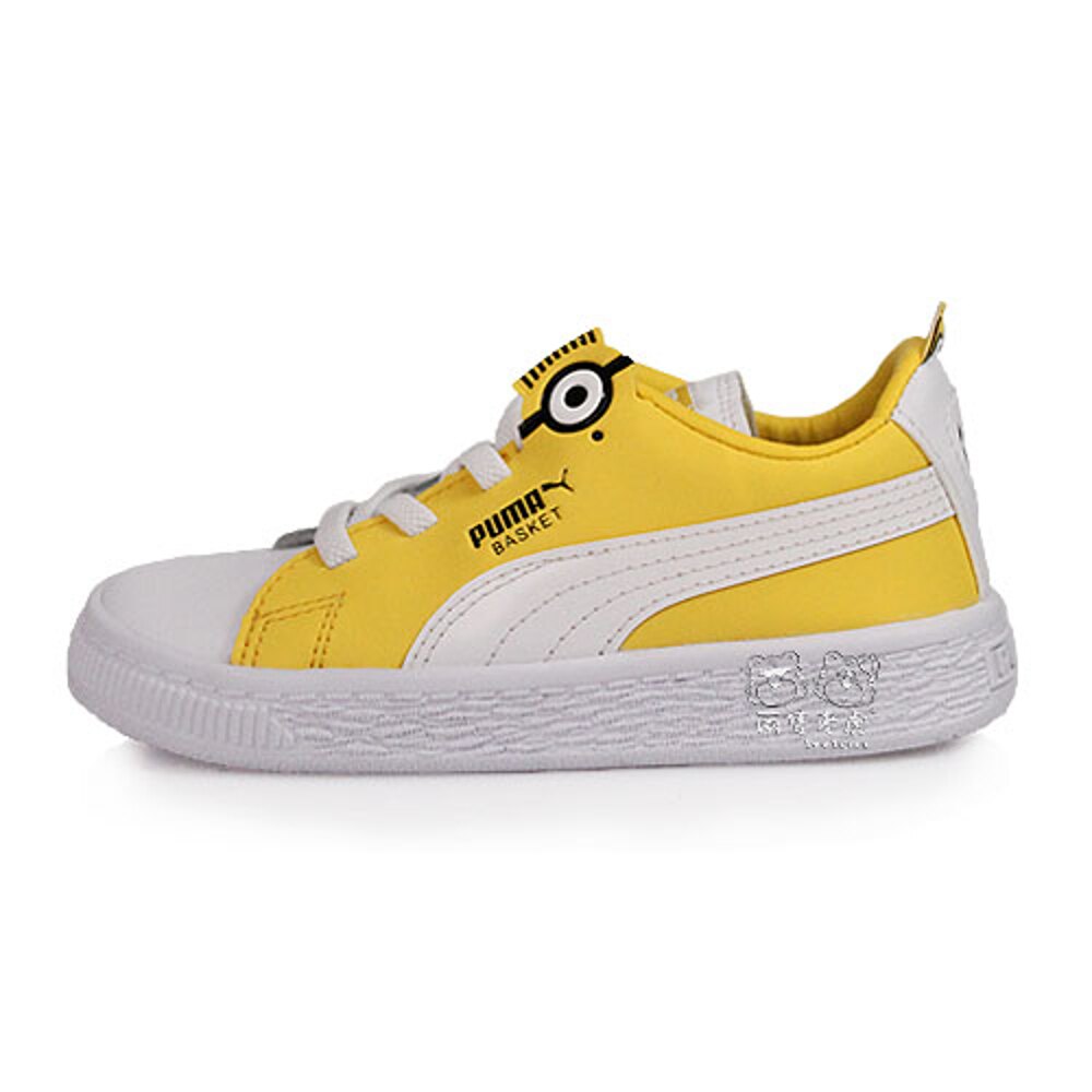 Puma Minions Basket BS AC Inf 小小兵 休閒鞋 小童鞋 NO.R3054