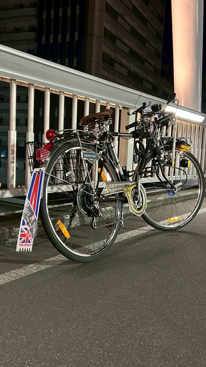 自転車集会場（旧車系多し）