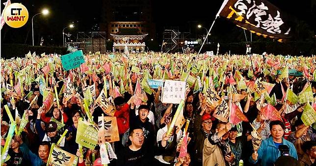 號召青年站出來！　蔡英文凱道造勢破15萬人