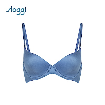 sloggi Zero 均薄罩杯內衣 D罩杯 迷霧藍