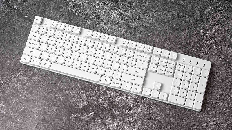 Keychron K5 SE 104鍵 白光超薄無線機械鍵盤 (LSA 鍵帽)