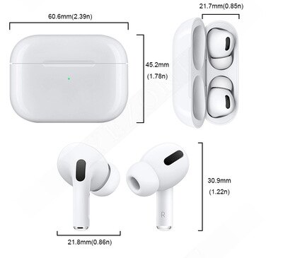 免運 AirPods Pro 3 三代旗艦版藍芽耳機 新款Pro無線耳機 藍牙耳機 支持安卓蘋果 開蓋彈窗 觸摸按鍵