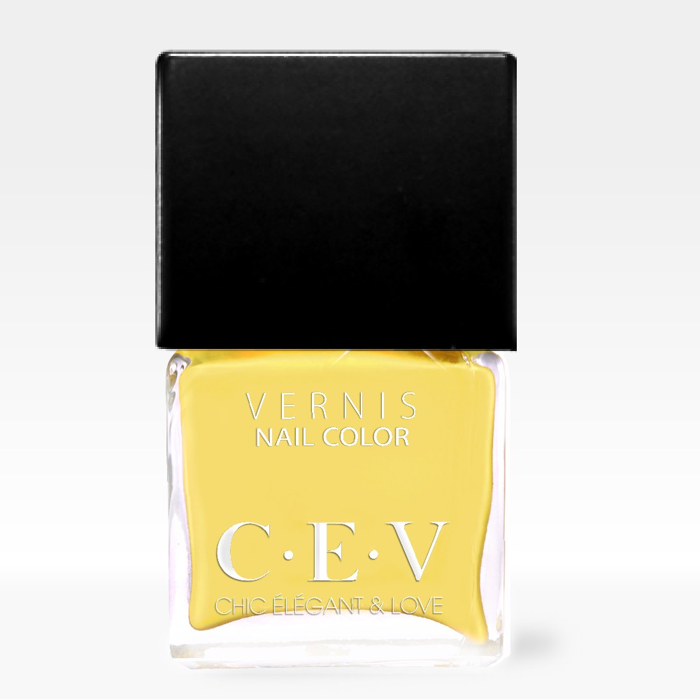 【CEV指甲油】輕奢指甲油 SM03 夏日微風 15mL (霧黑蓋)