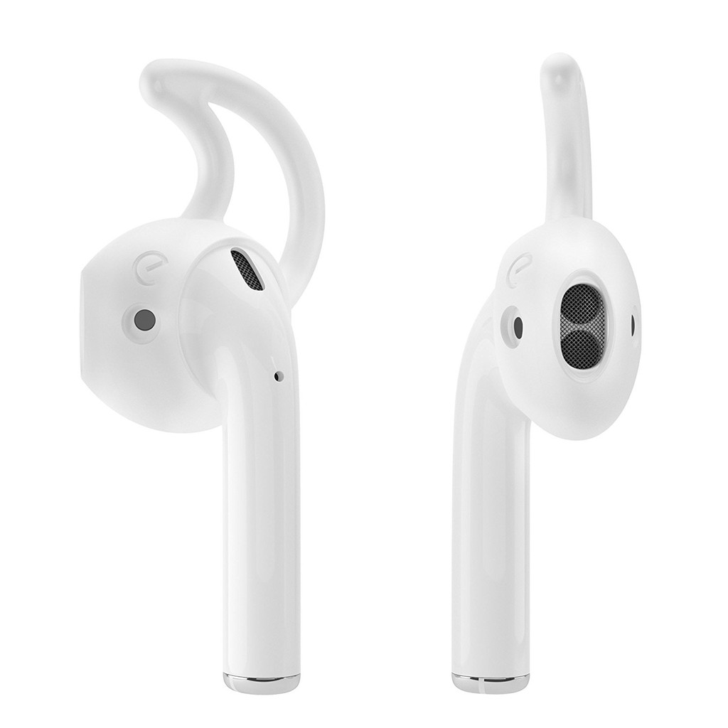 [106美國直購] 耳機耳塞 EarBuddyz 2.0 Apple Airpods and EarPods Covers and Hooks Attachment iPhone EarphonesP