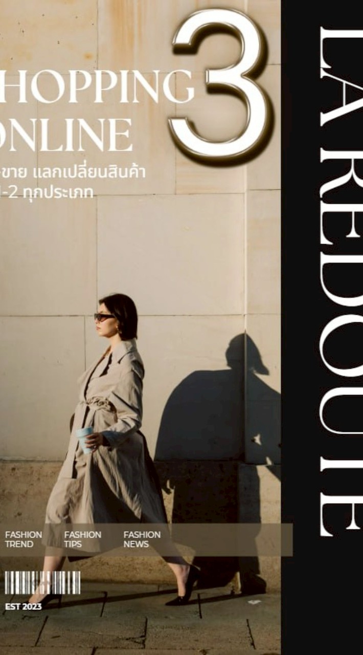 3 L A   R E D O U T E  SHOPPING ONLINE